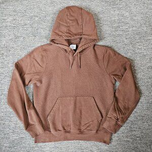 Peter Werth Men’s US L Hampshire OH (OverHead) Hoody Brown Sweatshirt Pullover